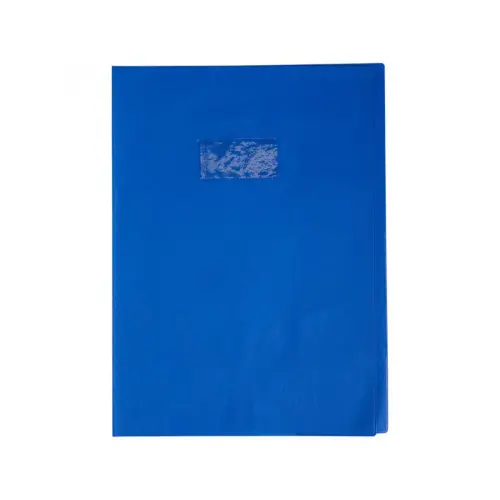 Protege - cahier 24x32cm plastique 22/100e bleu - Clairefontaine photo du produit