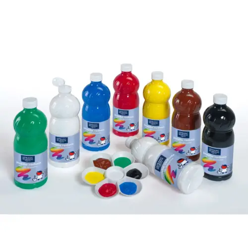 Gouache liquide Redimix non toxique 8 x 1L - Lefranc bourgeois photo du produit