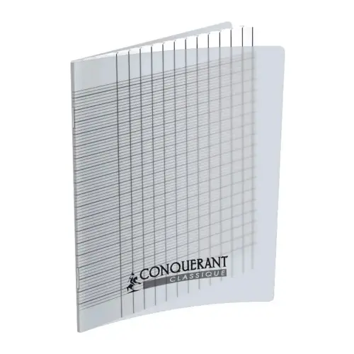 Cahiers pique classique sp&eacute;cial d&eacute;ficient visuel 170x220mm - Conquerant photo du produit