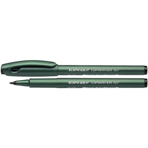 Stylos fibre topwriter 157 08 noir - Schneider photo du produit