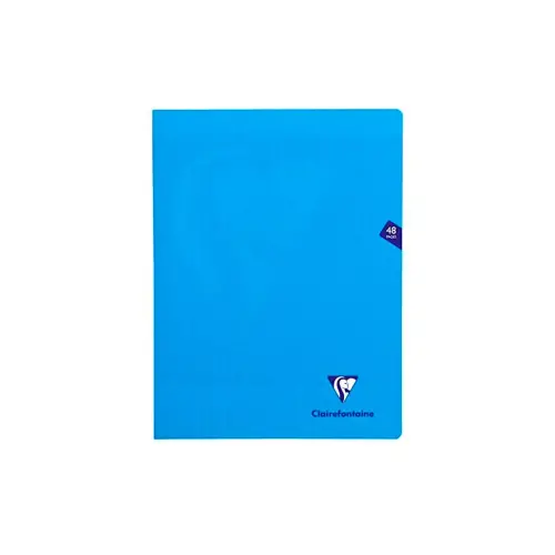 Cahier piqué mimesys couverture polypropylene a4+ 48p - Clairefontaine photo du produit