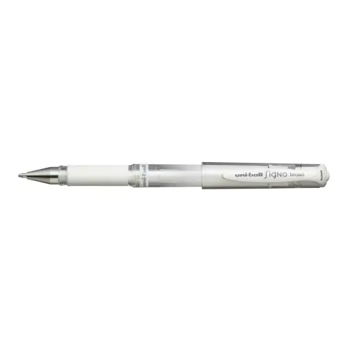 Stylos - bille uniball signo broad écriture large 0.8mm grip caoutchouc - Uni ball photo du produit