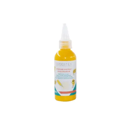 Recharge peinture loolipo jaune pour encreurs digitaux 80 ml - Sodertex loolipo photo du produit