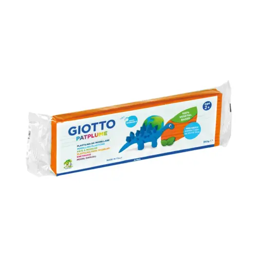 Patplume mati&egrave;re v&eacute;g&eacute;tale souple pain pr&eacute;coup&eacute; 350g orange - Giotto photo du produit