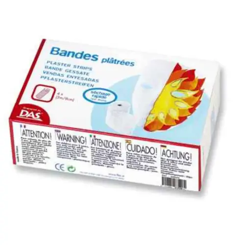 Bande platree 8cmx3m boite 20 unit&eacute;s - Das photo du produit