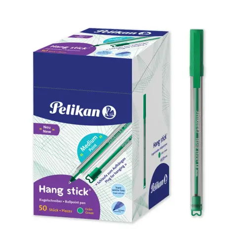 STYLO BILLE PELIKAN HANG STICK VERT photo du produit