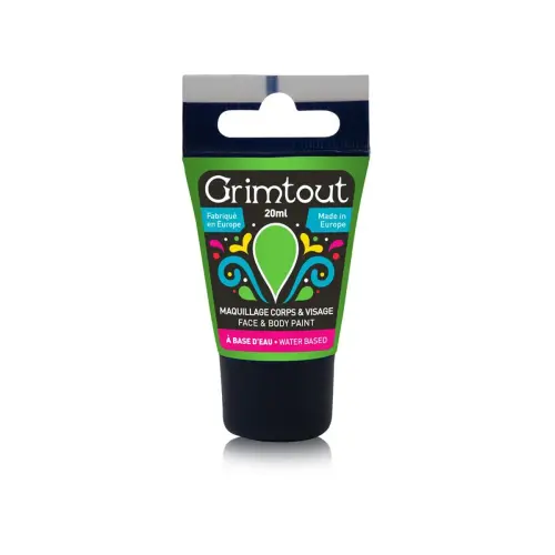 GRIM'TUBES MAQUILLAGE LIQUIDE 20 ML - VERT photo du produit