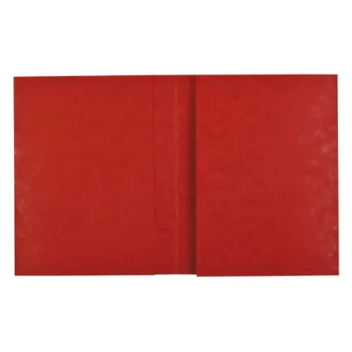PROTÈGE-CAHIER 24X32 CARTE LUSTRÉE ROUGE photo du produit