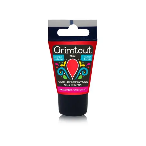 GRIM'TUBES MAQUILLAGE LIQUIDE 20 ML - ROUGE photo du produit