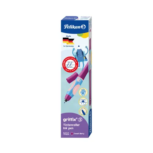STYLO ENCRE PELIKAN GRIFFIX DROITIER SWEET BERRY ETUI photo du produit