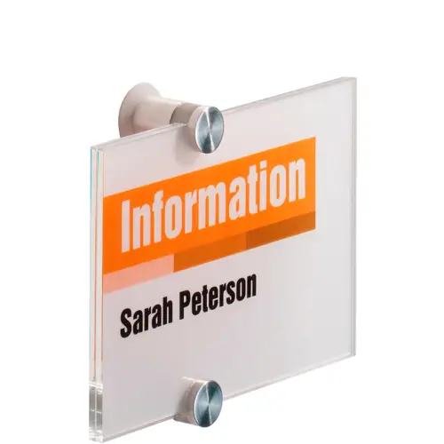 Film CRYSTAL SIGN recharge pour plaque de porte 4823 - Durable photo du produit