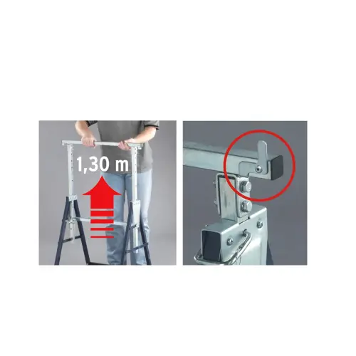 Etabli de travail t&eacute;lescopique MB 160 H - Brennenstuhl photo du produit