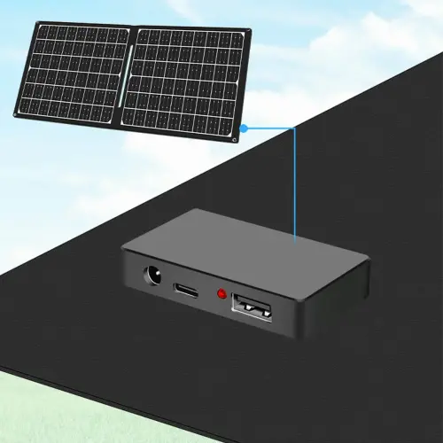Panneau solaire, 7 watts, pliable, USB-A - Logilink photo du produit