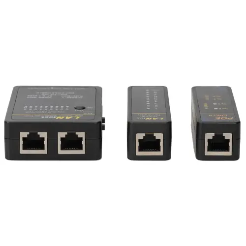 Testeur pour câble réseau et communication, RJ45/BNC - Digitus photo du produit