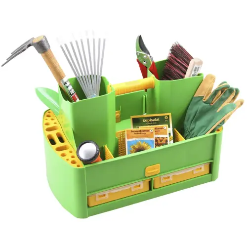 Boîte à outils de jardiage GardenAid 19/62, vert - Allit photo du produit