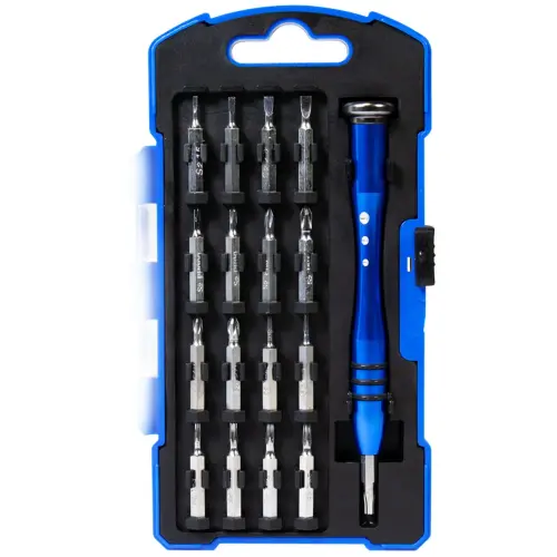 Tournevis avec jeu de 17 embouts - Logilink photo du produit
