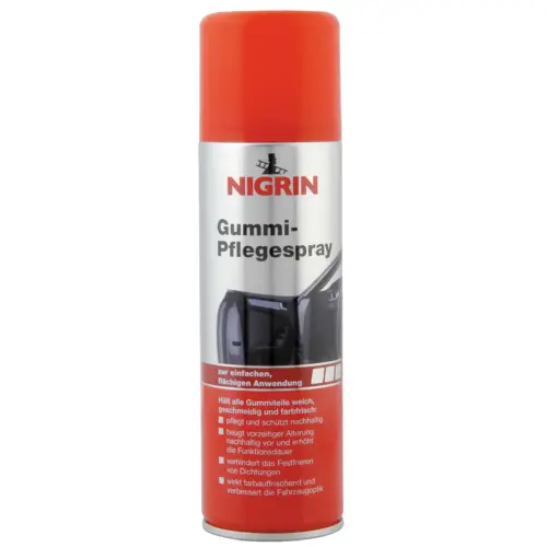 Spray d'entretien du caoutchouc - 300 ml - Nigrin photo du produit