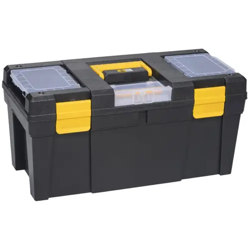 Valise &agrave; outils McPlus Promo 23, PP, noir/ jaune - Allit photo du produit