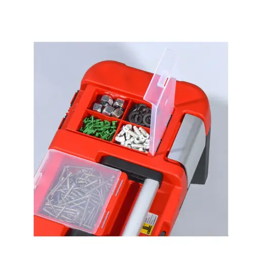 Boîte à outils McPlus Alu 21, PP, rouge/noir - Allit photo du produit