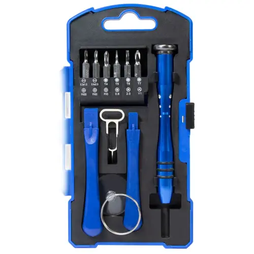 Tournevis avec 12 embouts + accessoires - Logilink photo du produit