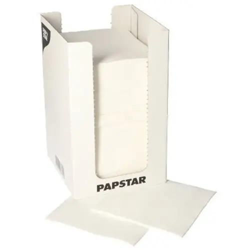 Serviette cocktail 'PUNTO', 200 x 200 mm, noir - Papstar photo du produit