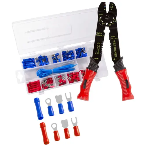 LogiLink Pince à sertir avec assortiment de cosses - Logilink professional photo du produit