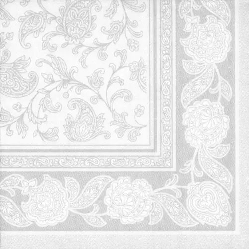 Serviette 'ROYAL Collection Ornaments', noir - Papstar photo du produit