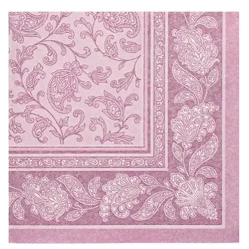 Serviette 'ROYAL Collection Ornaments', noir - Papstar photo du produit