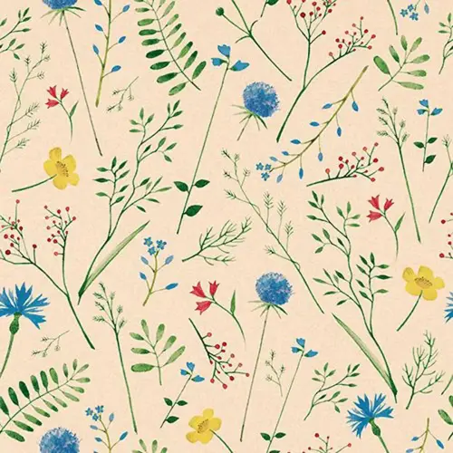 Serviettes &agrave; motif Deer - 330 x 330 mm - Naturel - Papstar photo du produit