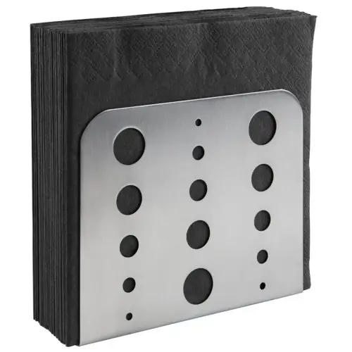 Support de serviettes, en acier inoxydable poli mat - Aps photo du produit