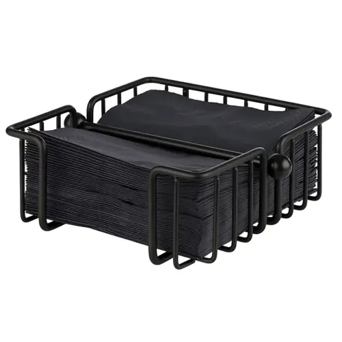 Support pour serviettes URBAN, métal, noir - Aps photo du produit