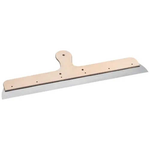 Spatule pour façade en acier, poignée en bois, 600 mm - Westex photo du produit