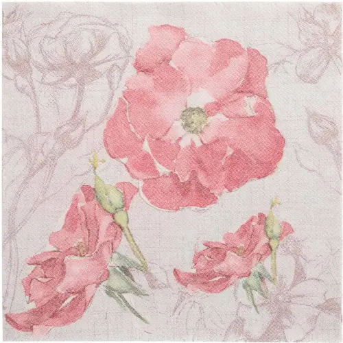 Serviette à motif 'ROYAL Collection Blossom' - Papstar photo du produit