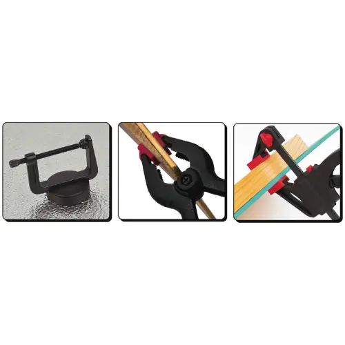 Kit de pinces à serrage rapide, 16 pièces - Brüder mannesmann photo du produit