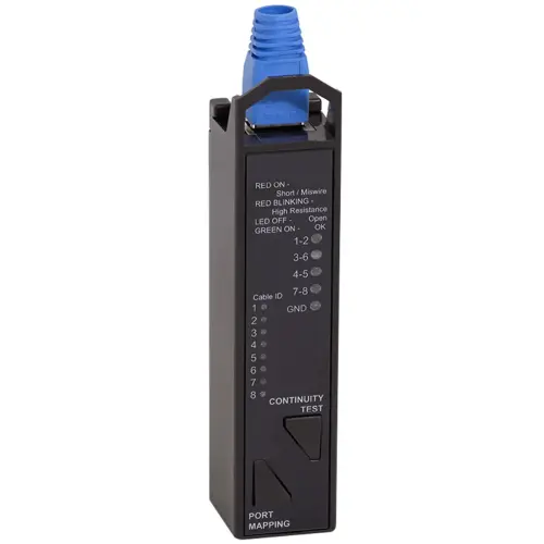 LogiLink Testeur de c&acirc;ble r&eacute;seau 3-en-1, noir - Logilink professional photo du produit