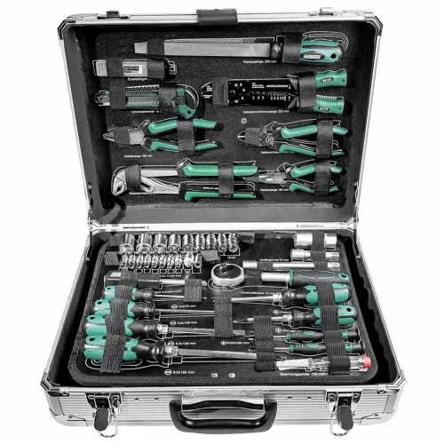 Boîte à outils, 108 pièces - Brüder mannesmann photo du produit