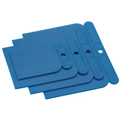 Jeu de spatules japonaises, plastique, 4 pièces - Westex photo du produit