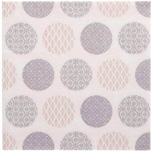 Serviette &agrave; motif 'ROYAL Collection Rococo', jaune - Papstar photo du produit