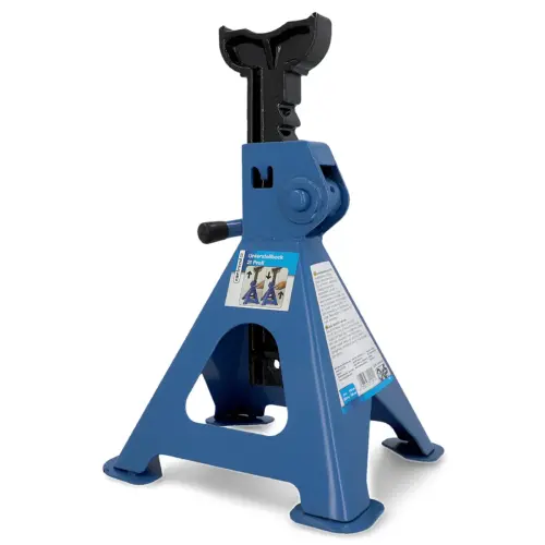 Chandelle de support, capacité : 2.000 kg, bleu - Cartrend photo du produit