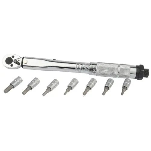 Kit de cl&eacute; dynamom&eacute;trique 1/4', 8 pi&egrave;ces - Br&uuml;der mannesmann photo du produit