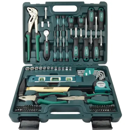 Boîte à outils, 87 pièces, en coffret - Brüder mannesmann photo du produit