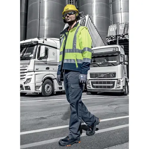 Chaussures montantes S3 SRC, T. 44, noir/orange - Uvex photo du produit