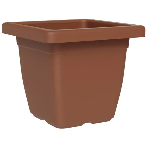 Pot de fleurs Nazca - largeur 390 mm - Anthracite - Tera photo du produit