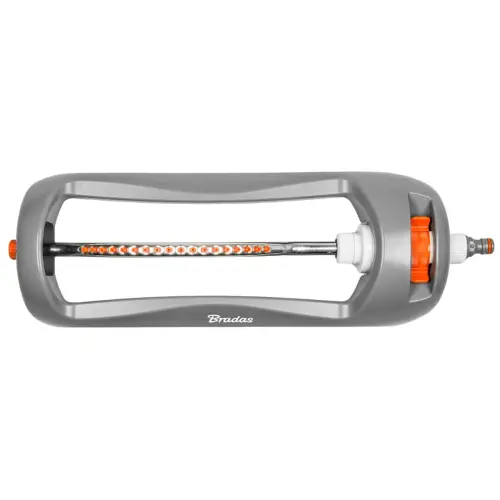 Arroseur oscillant WHITE LINE, 18 buses, gris/orange - Bradas photo du produit