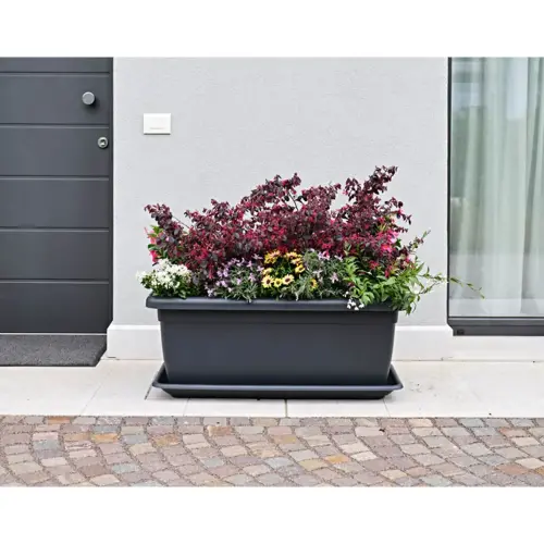 Soucoupe 'Tikal', largeur: 960 mm, anthracite - Tera photo du produit