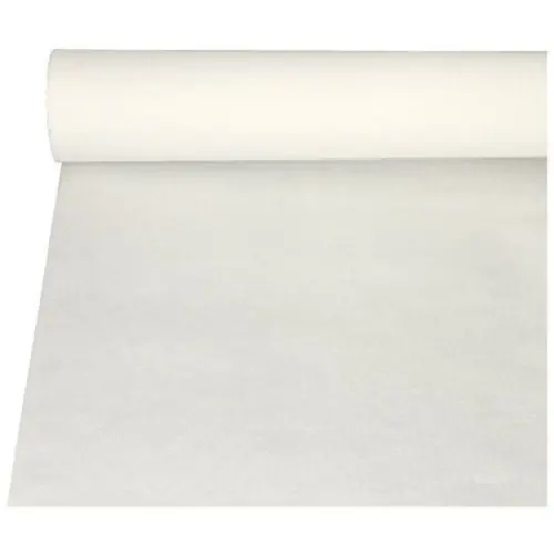 Nappe en papier - sur rouleau - Blanc - Papstar photo du produit