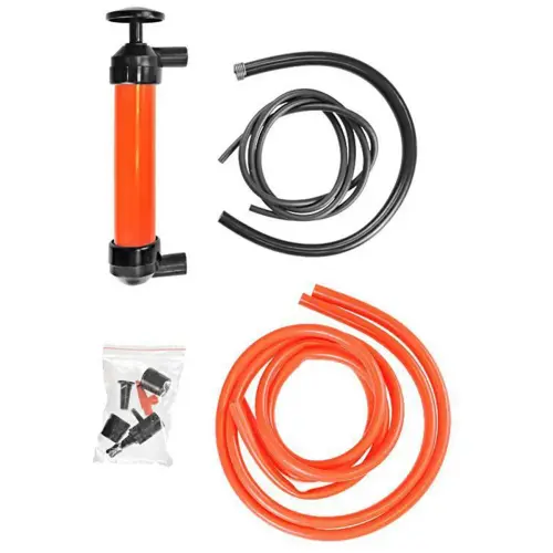 Pompe à air et à siphon - Noir/rouge - IWH photo du produit