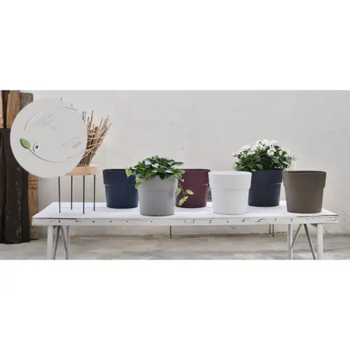 Pot de fleurs Andromeda - Fog grey - Tera photo du produit