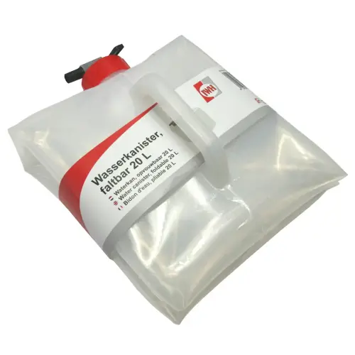 Bidon à eau avec robinet - 20 L - pliable - IWH photo du produit