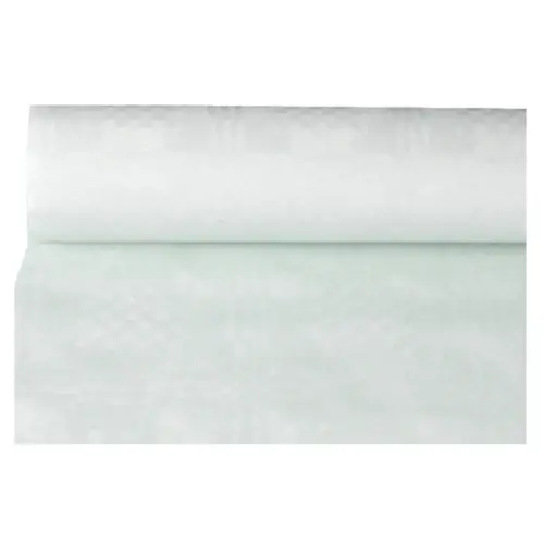 Nappe damassée - (l) 1,2 x (L) 8 m - Vert pastel - Papstar photo du produit